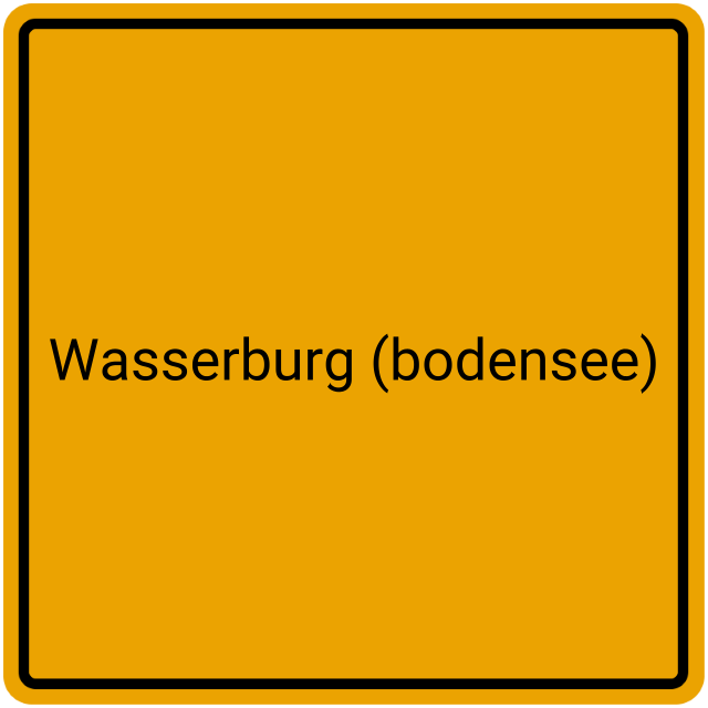 Meldebestätigung Wasserburg (Bodensee)